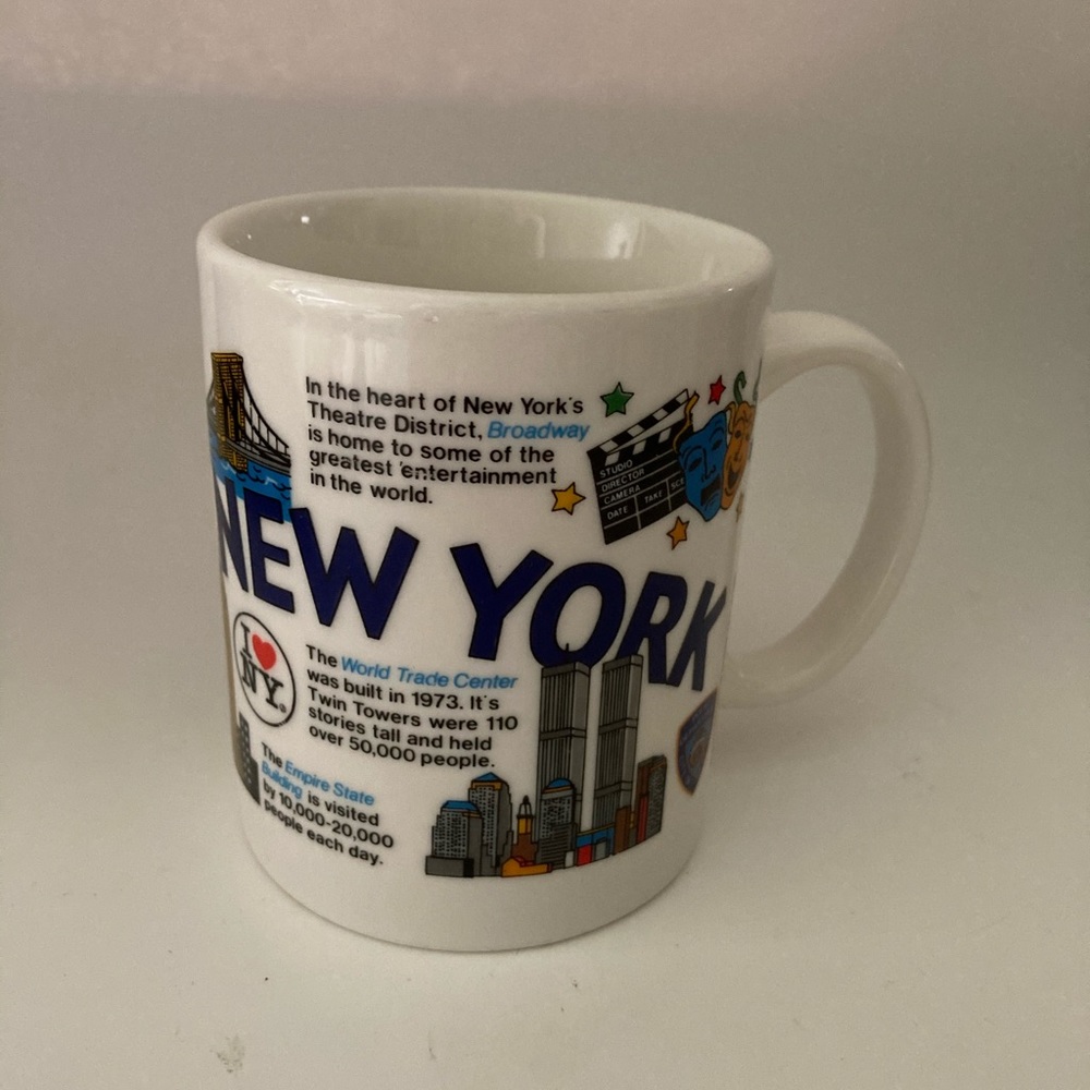 City Merchandise New York Landmark Mug